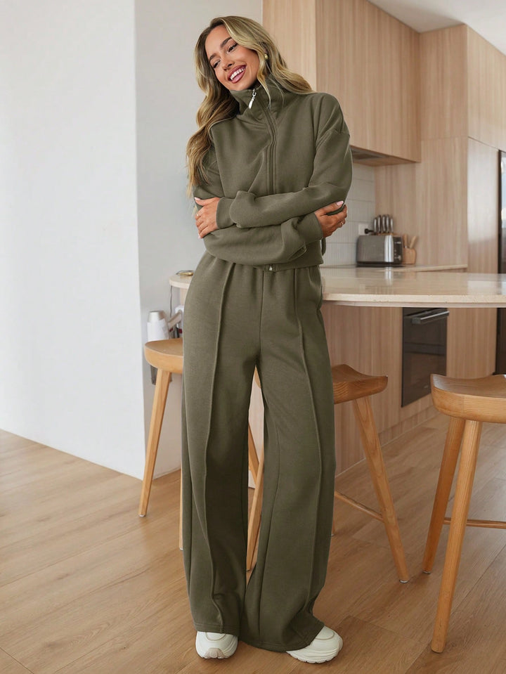 SHEIN szett, khaki
