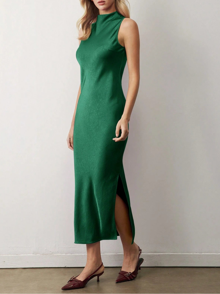 Rochie midi SHEIN, verde