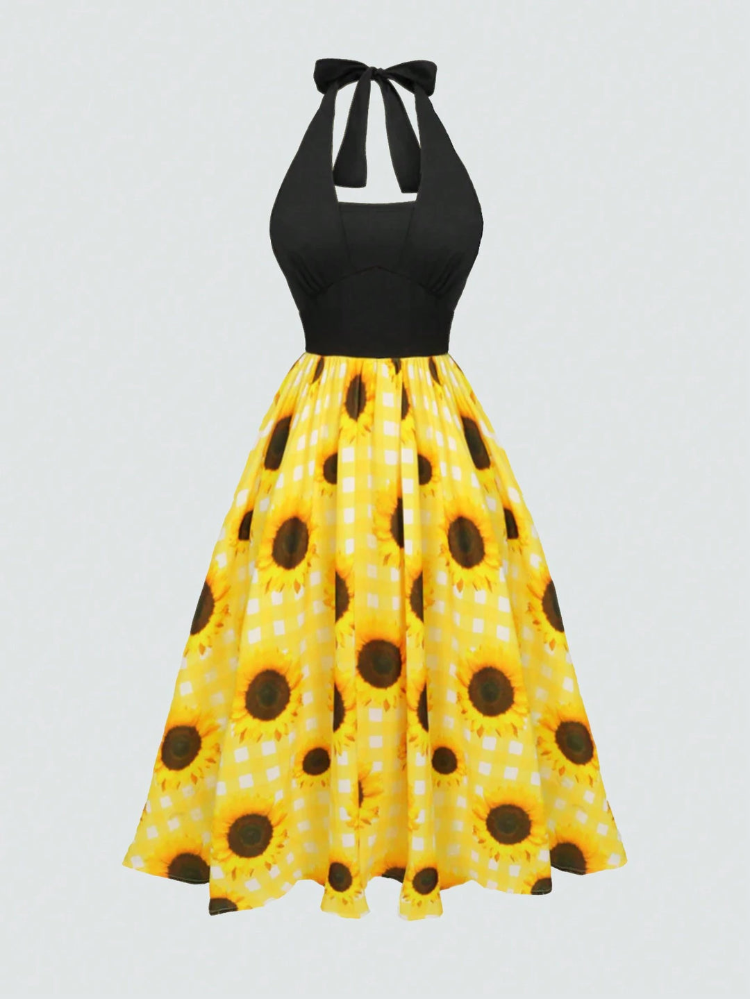 Rochie midi SHEIN, mix culori