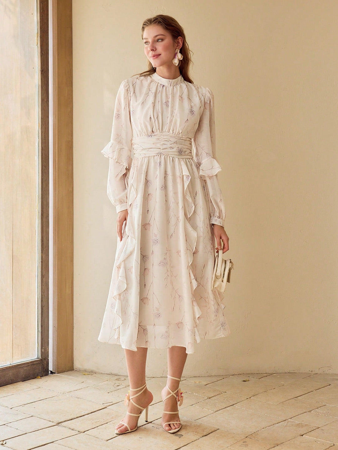Rochie maxi SHEIN, mix culori