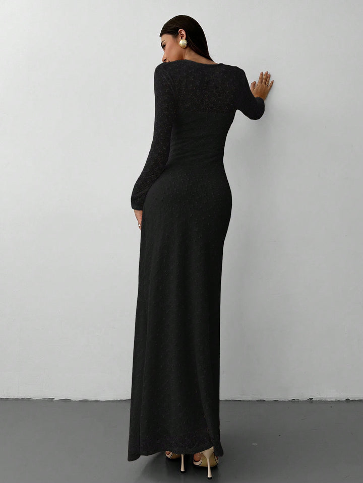 Rochie maxi SHEIN, negru