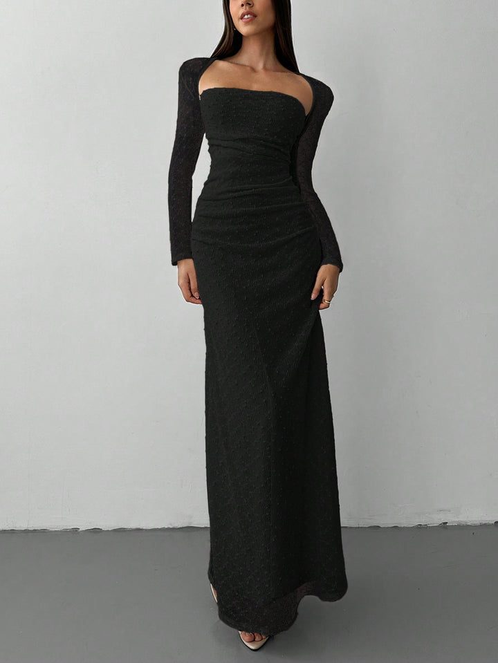 Rochie maxi SHEIN, negru
