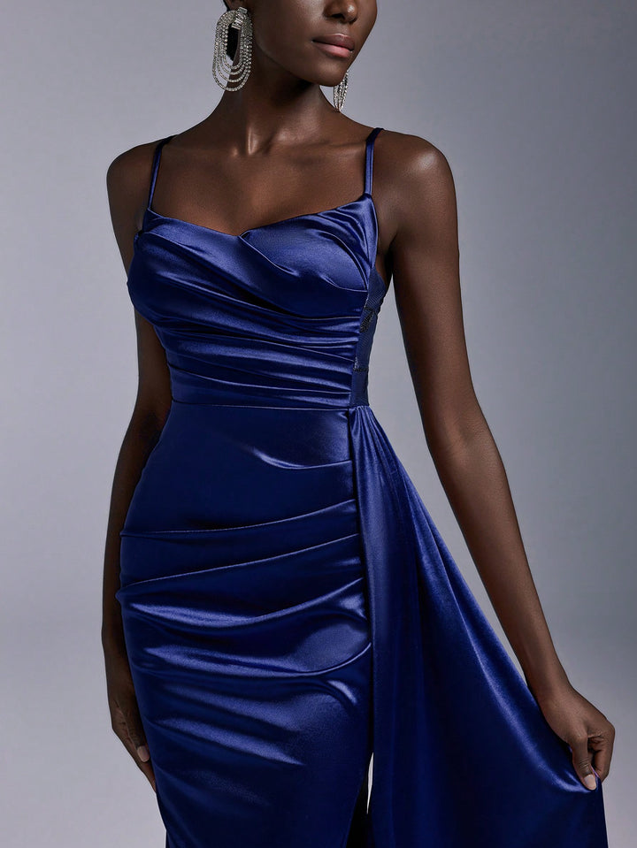 Rochie de ocazie SHEIN, albastru