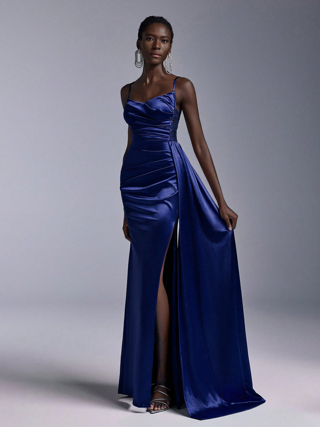 Rochie de ocazie SHEIN, albastru