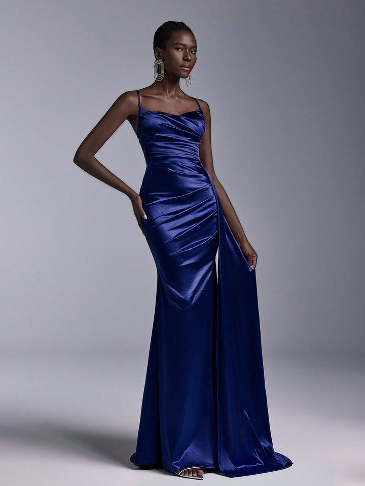 Rochie de ocazie SHEIN, albastru