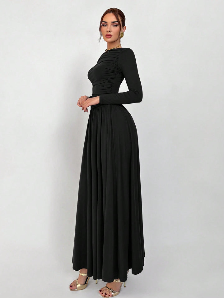 Rochie maxi SHEIN, negru