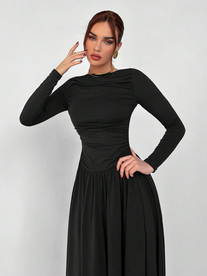 Rochie maxi SHEIN, negru