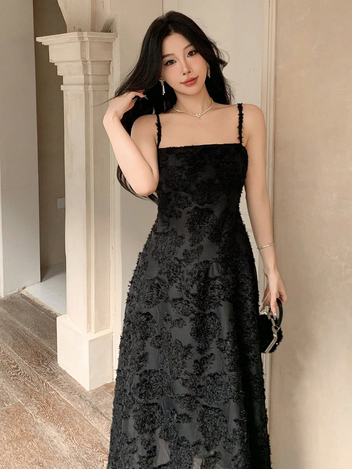 Rochie maxi SHEIN, negru