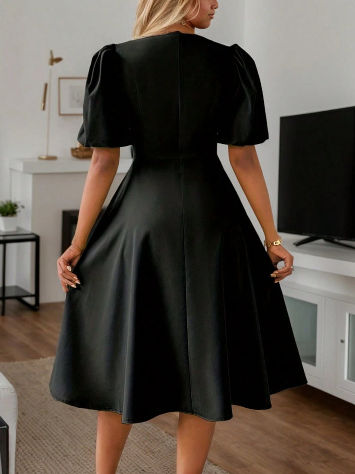 Rochie midi SHEIN, negru
