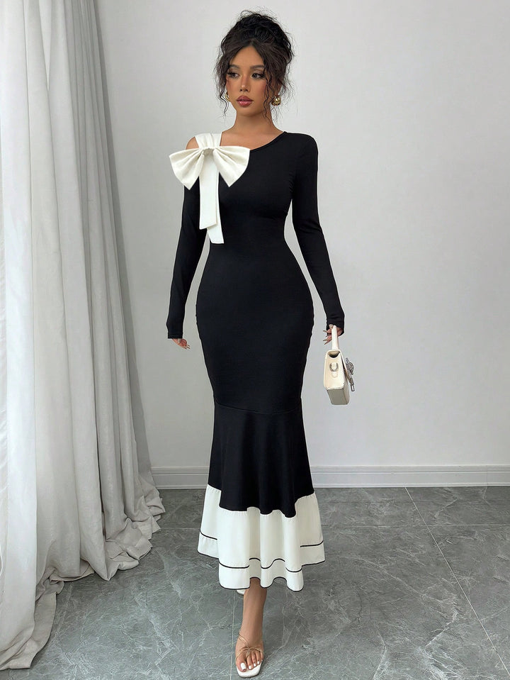 Rochie maxi SHEIN, portocaliu