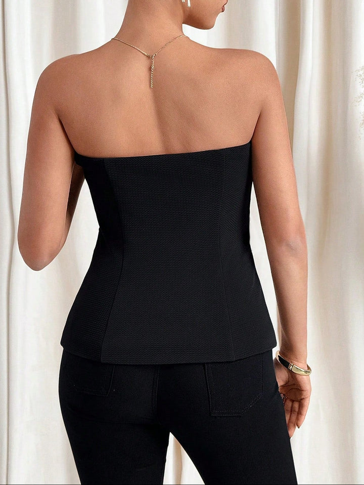 Top Shein, negru