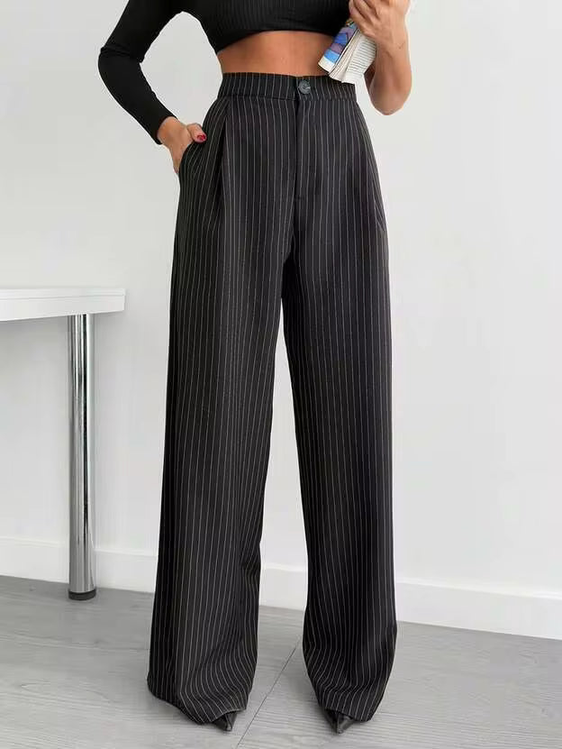 Pantaloni SHEIN, negru
