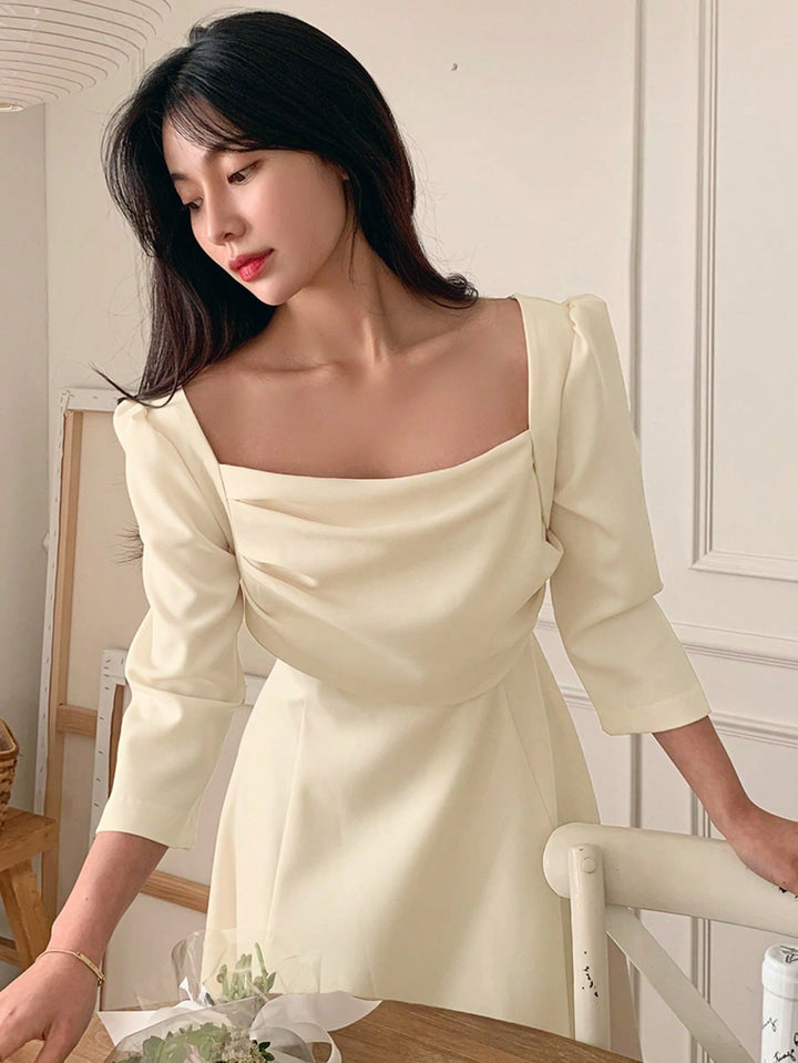 Rochie midi SHEIN, portocaliu