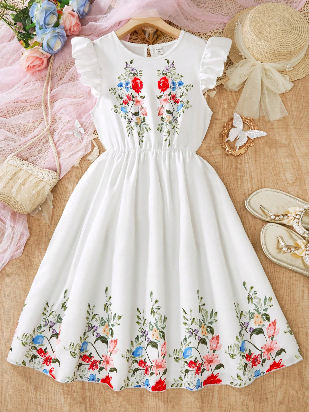 Rochie SHEIN, alb