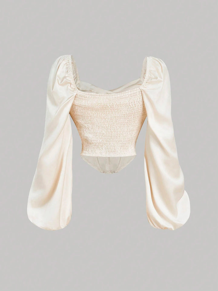 Top SHEIN, bej