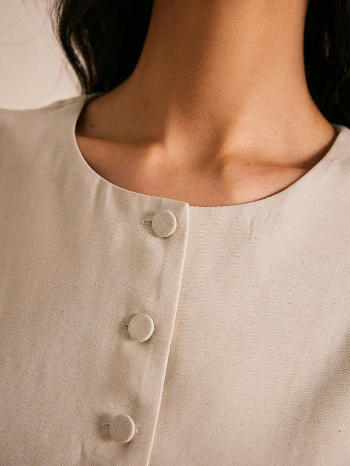 Top SHEIN, bej