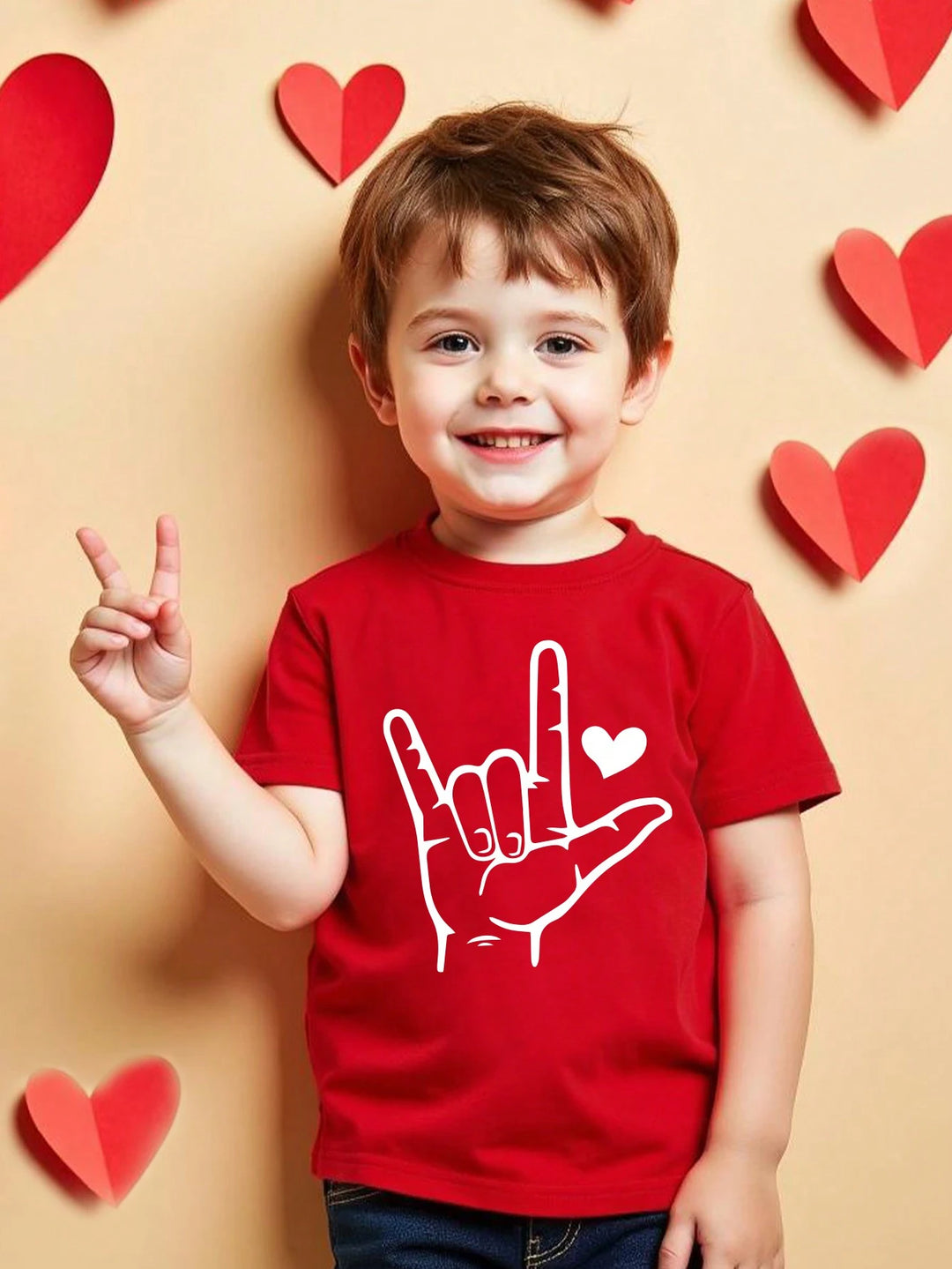 Tricou SHEIN, roșu