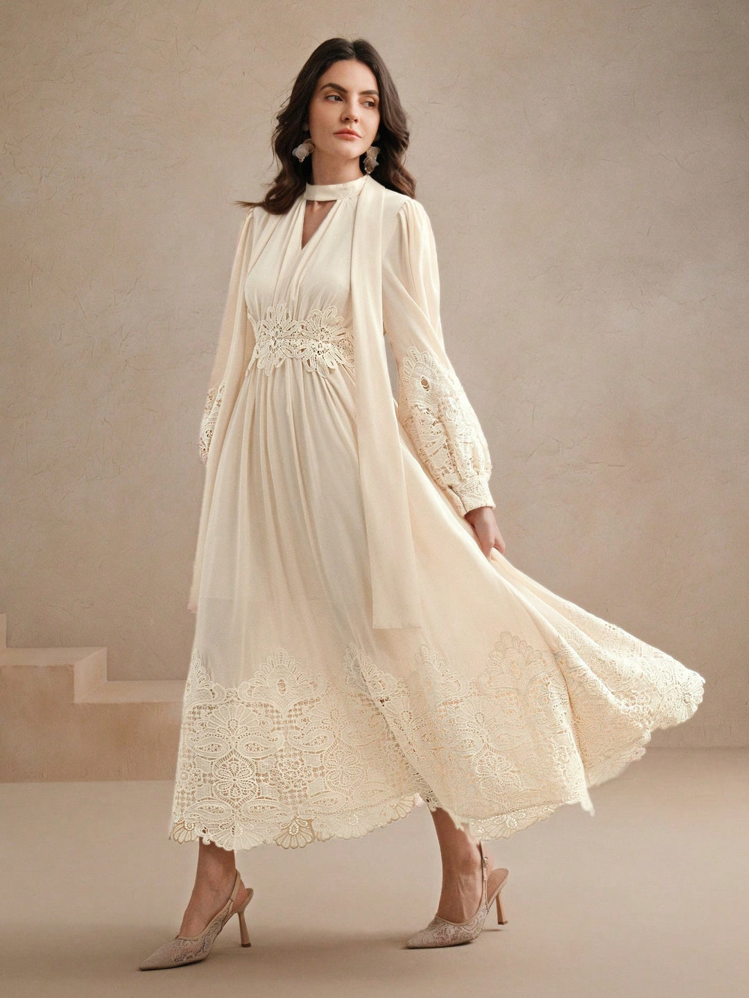 Rochie maxi SHEIN, roz