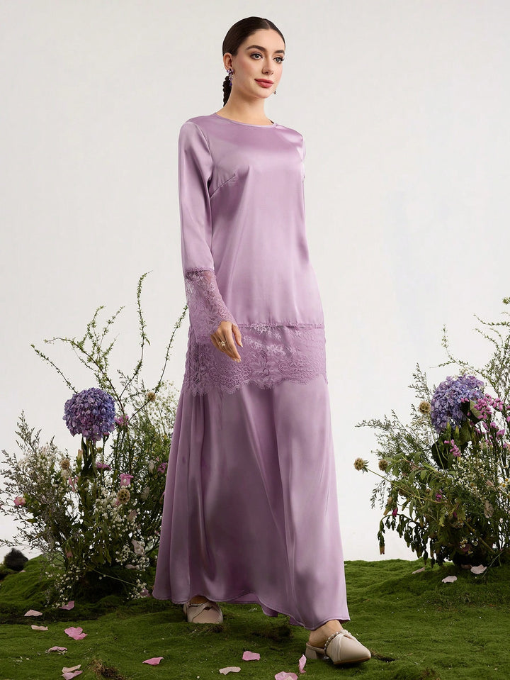 SHEIN nadrágkosztüm, lila