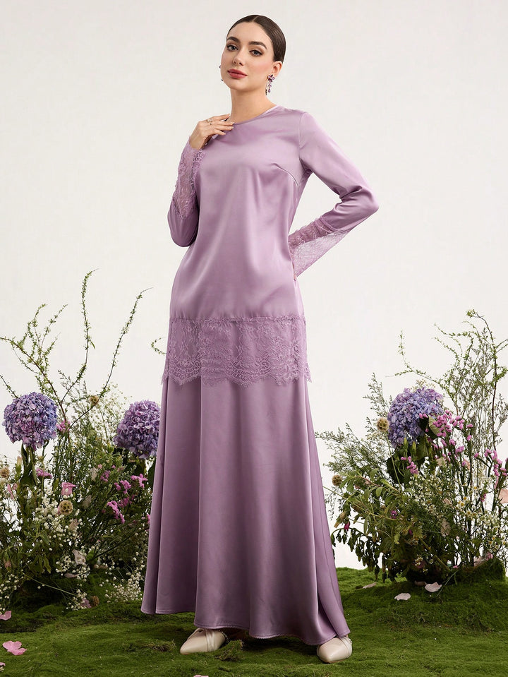 SHEIN nadrágkosztüm, lila