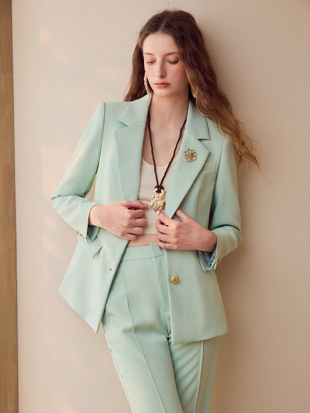 Sacou SHEIN, verde