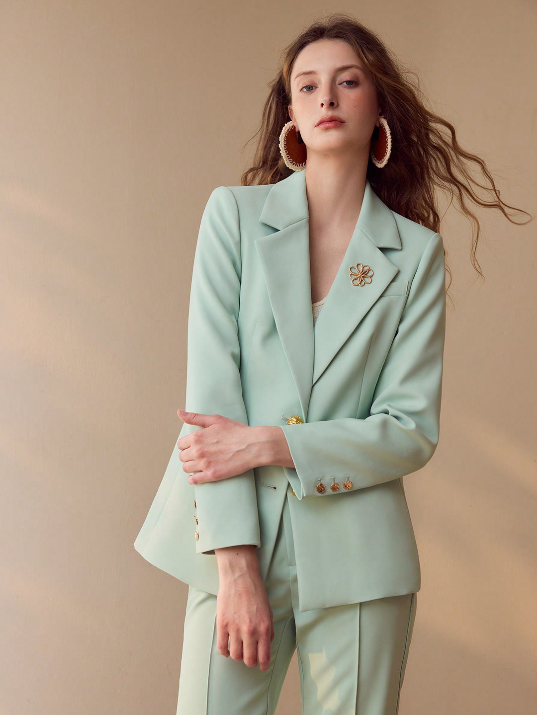 Sacou SHEIN, verde