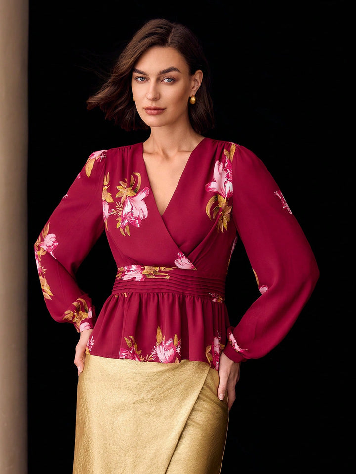 Bluza peplum SHEIN