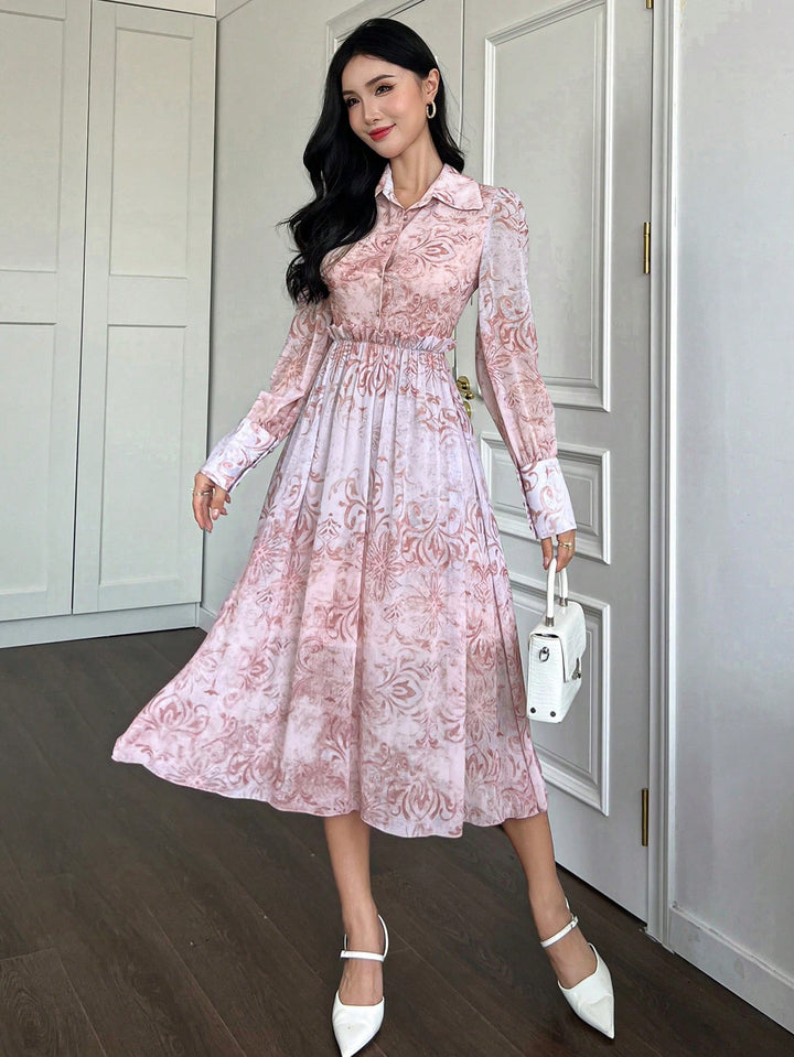 Rochie midi SHEIN, mix culori