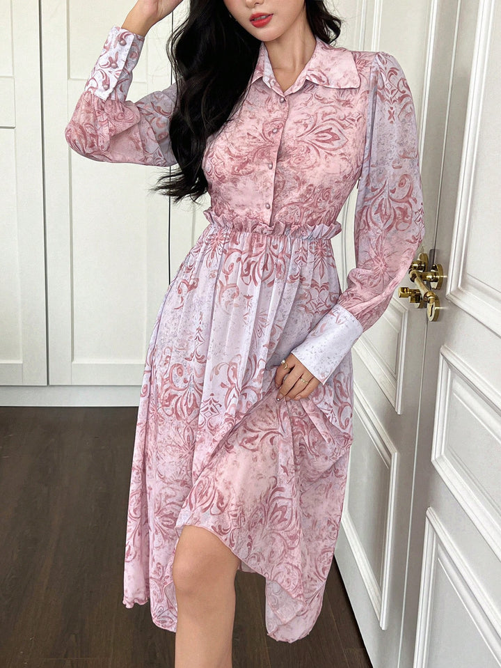 Rochie midi SHEIN, mix culori