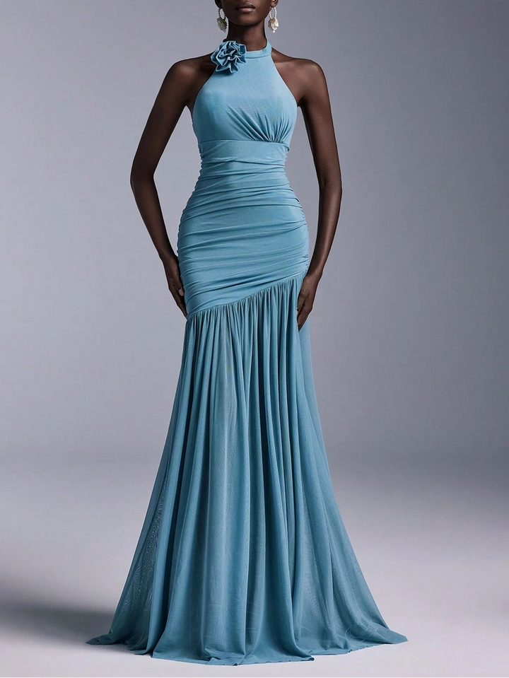 Rochie maxi SHEIN, albastru
