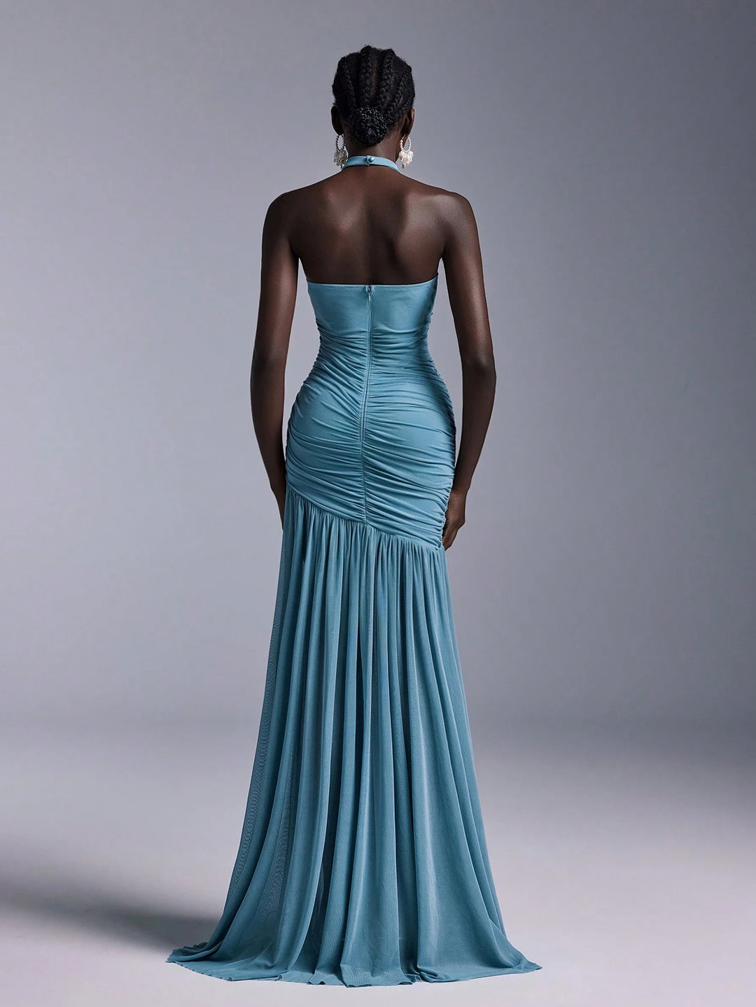 Rochie maxi SHEIN, albastru