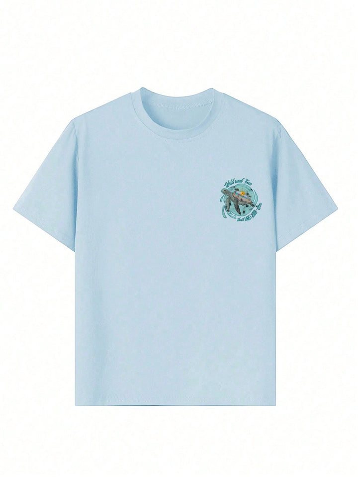 Tricou SHEIN, albastru