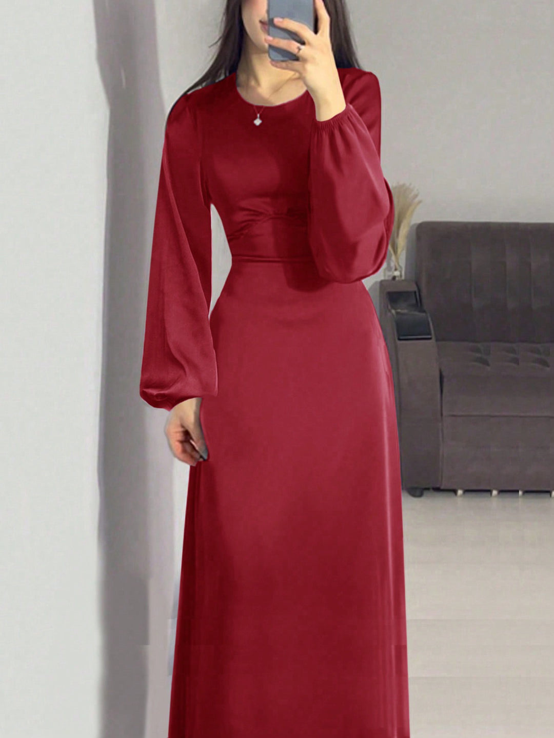 Rochie SHEIN, vișiniu