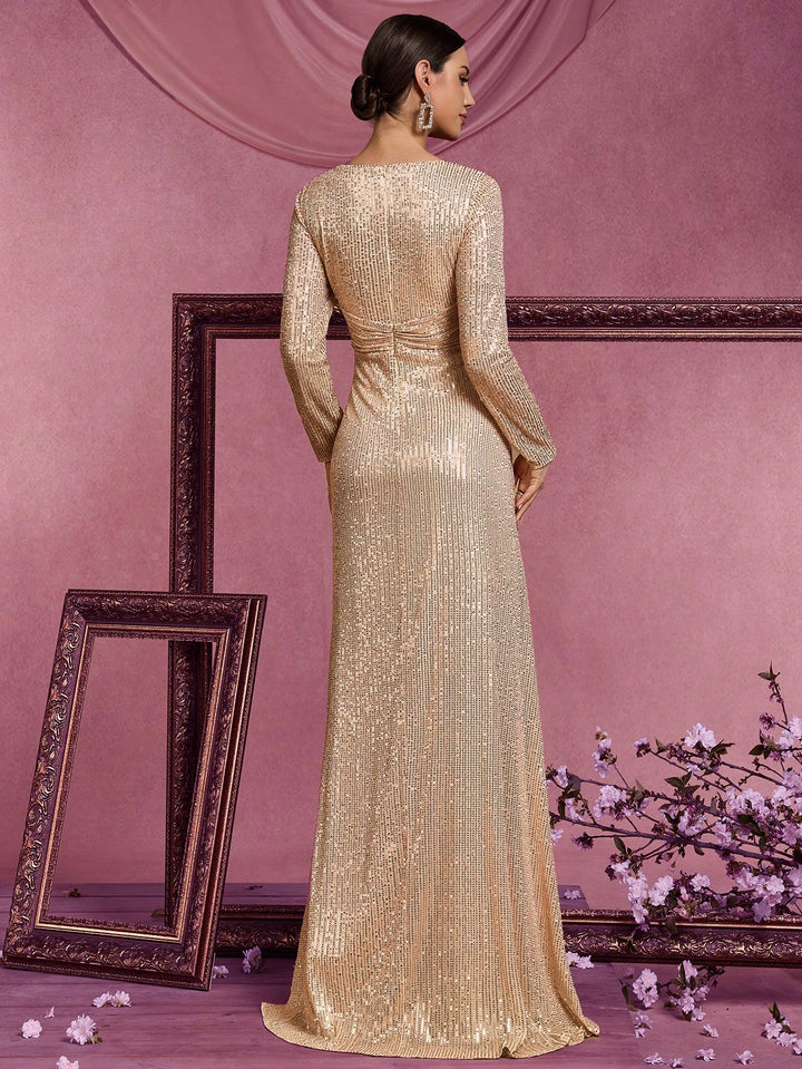 Rochie SHEIN, auriu