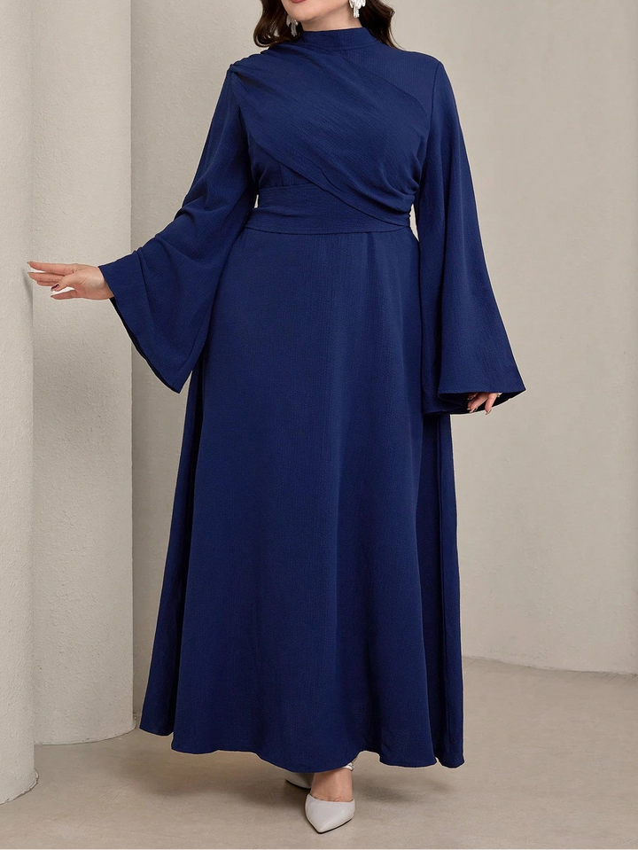 Rochie maxi Shein Curve, albastru