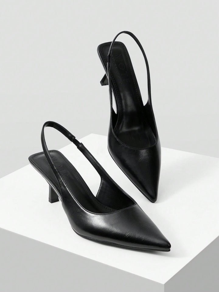 Pantofi cu toc SHEIN, negru