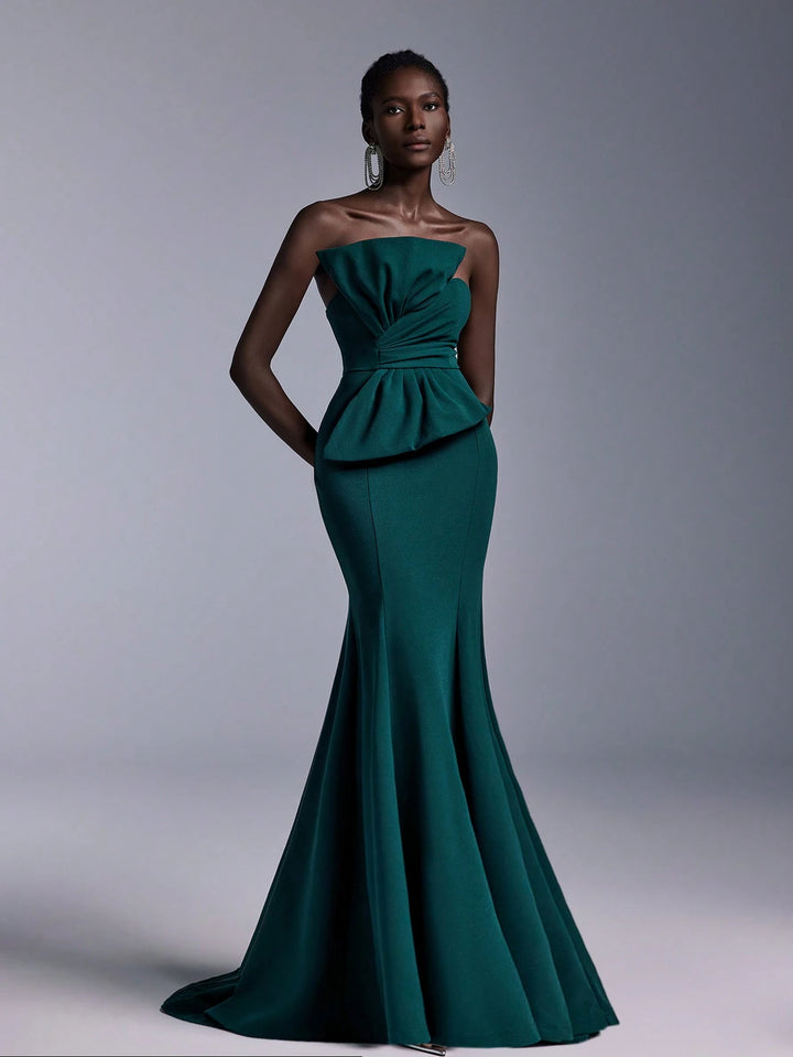 Rochie maxi SHEIN, verde
