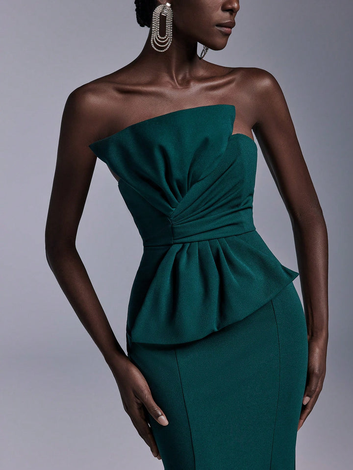 Rochie maxi SHEIN, verde