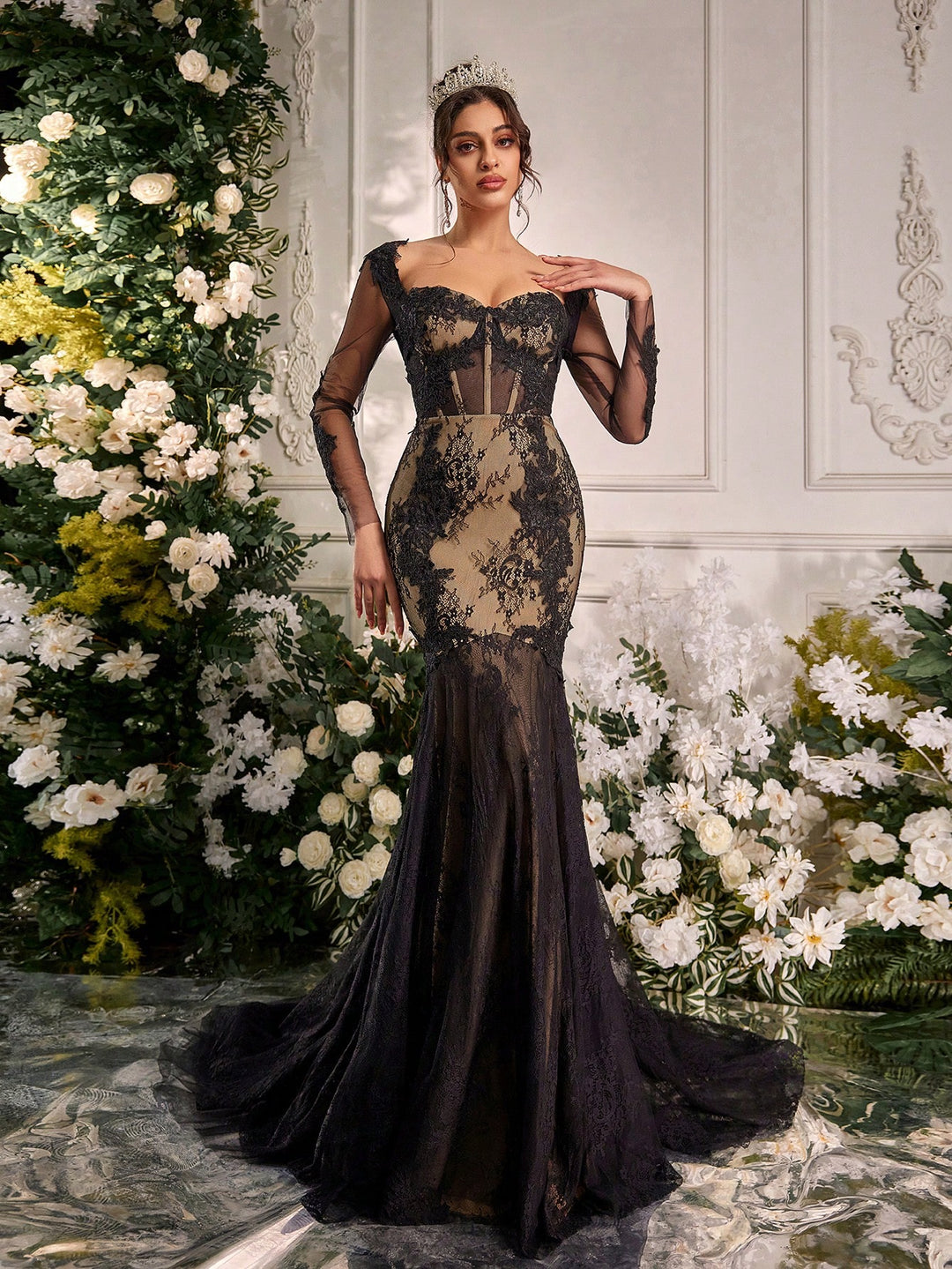 Rochie de mireasă SHEIN, negru
