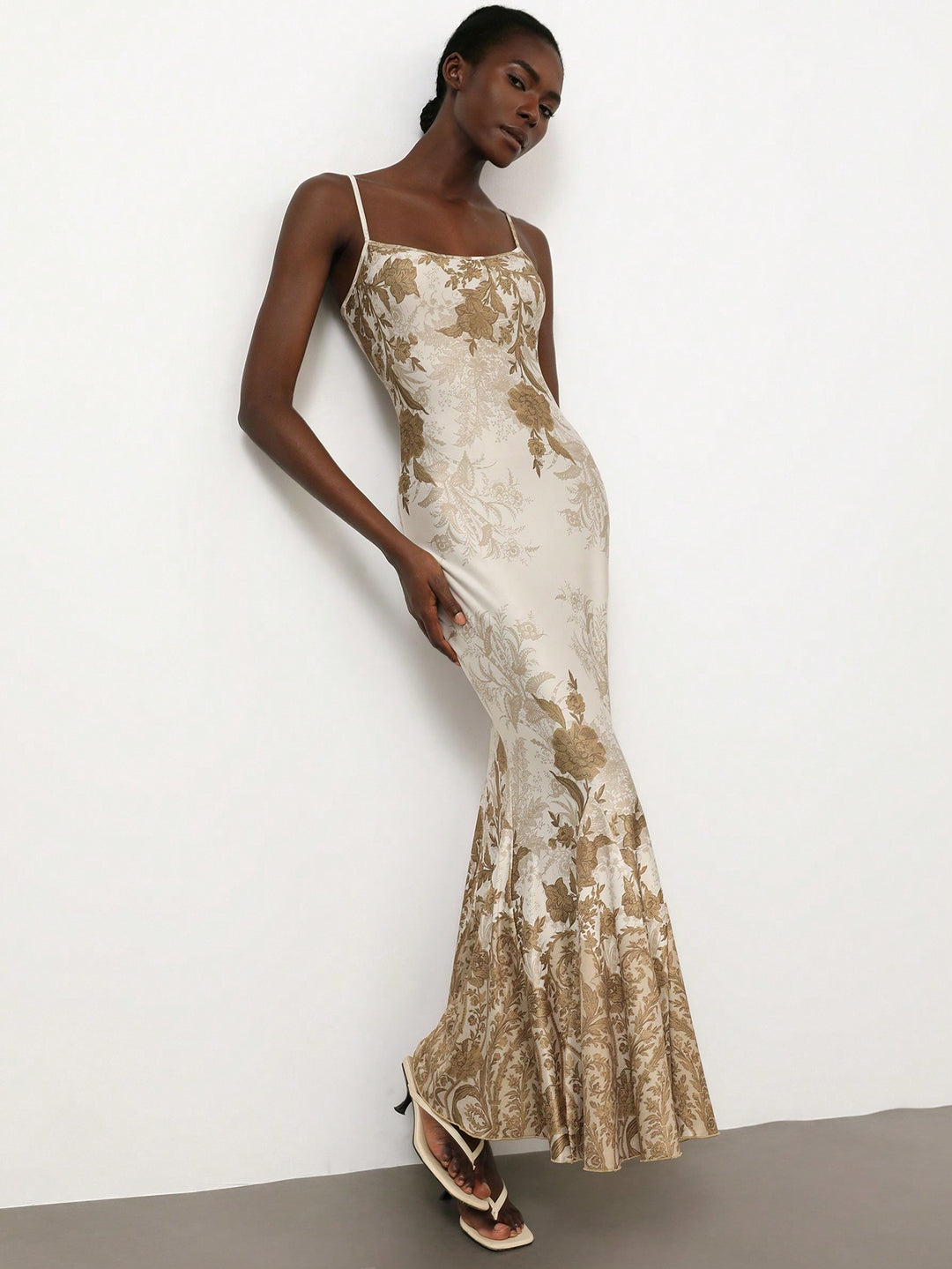 Rochie maxi SHEIN, mix culori