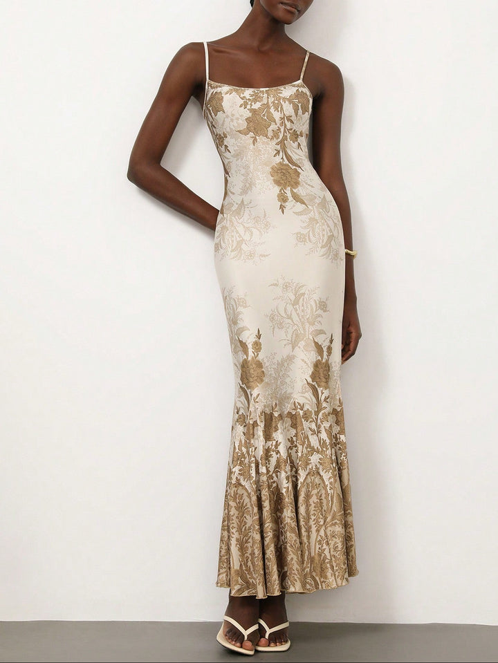 Rochie maxi SHEIN, mix culori