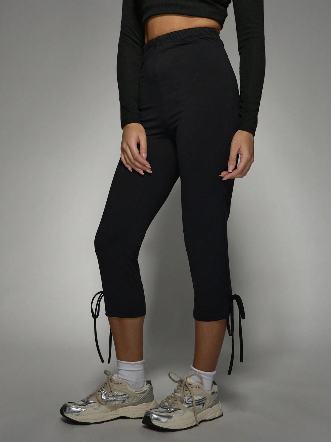 Pantaloni SHEIN, negru