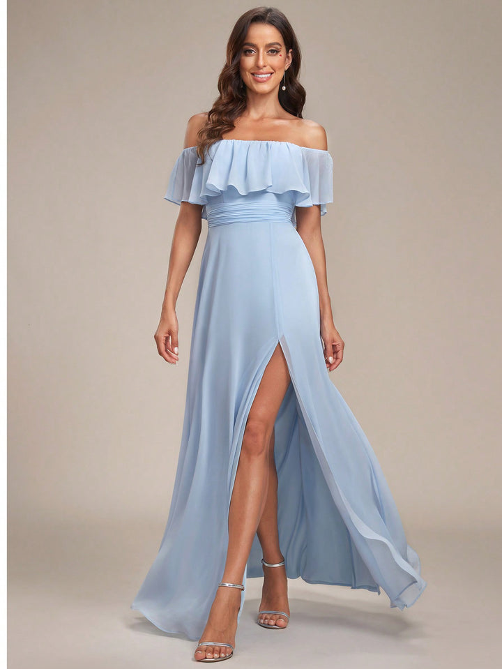 Rochie maxi SHEIN, albastru