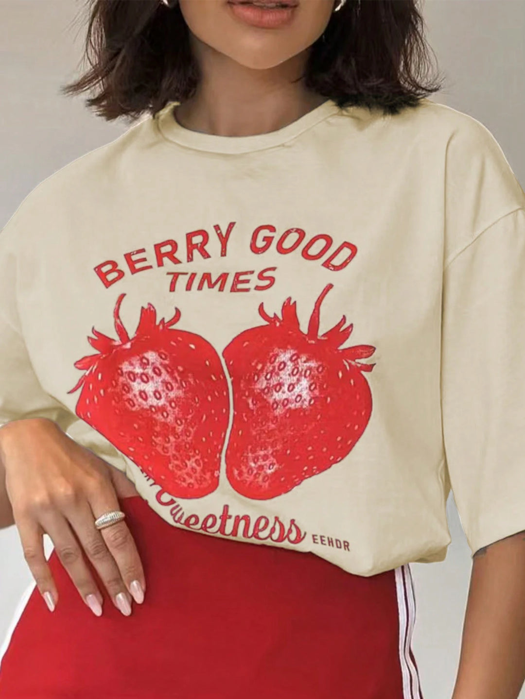 Tricou SHEIN, bej