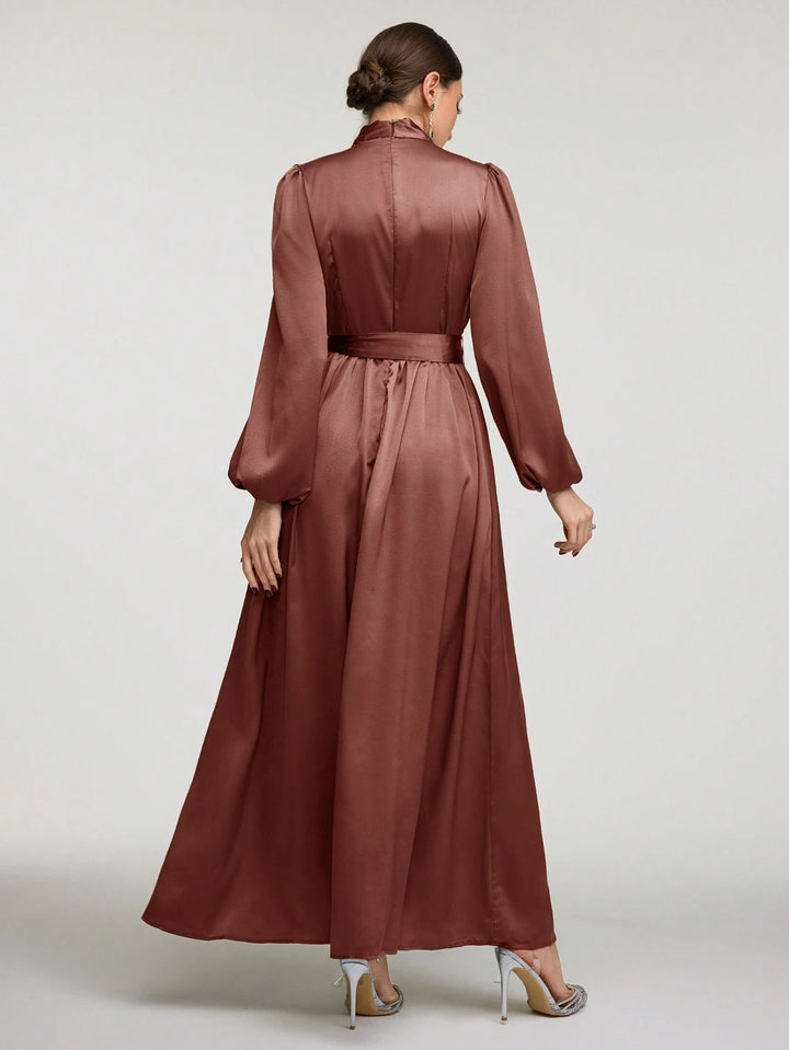 Rochie maxi SHEIN, cărămiziu