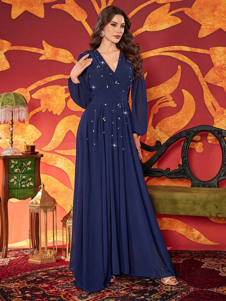 Rochie maxi SHEIN, albastru