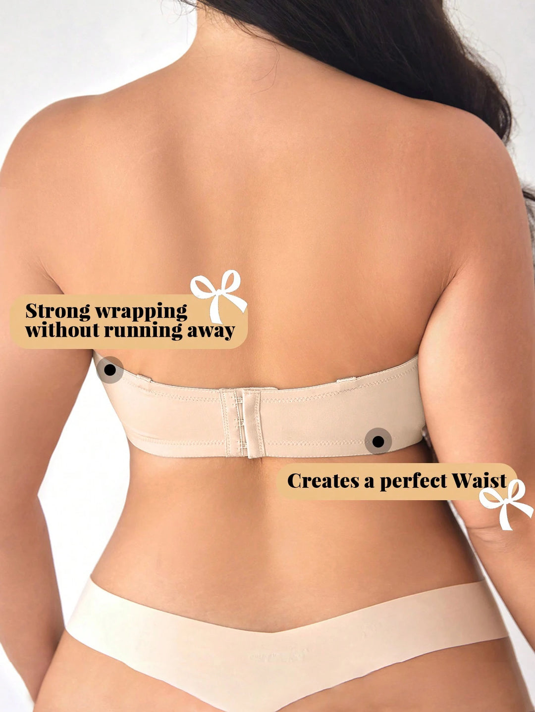 Bustier SHEIN, bézs