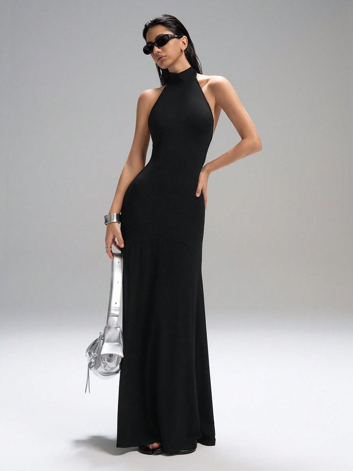 Rochie maxi SHEIN, negru