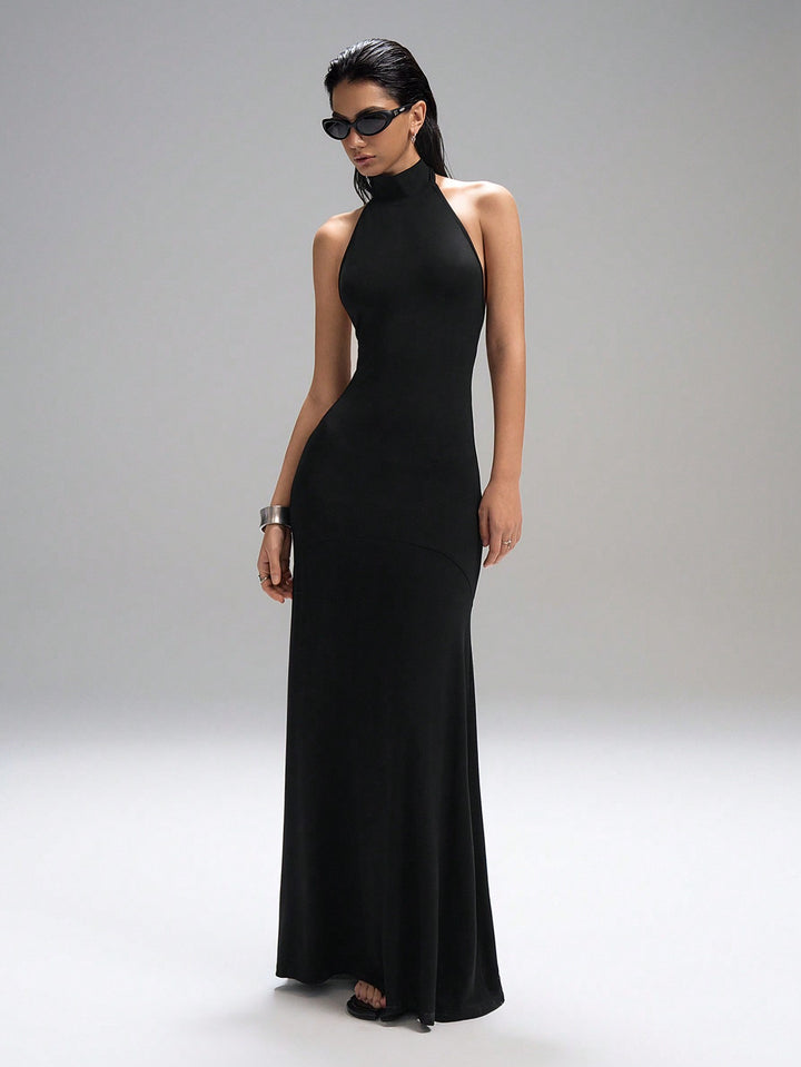 Rochie maxi SHEIN, negru