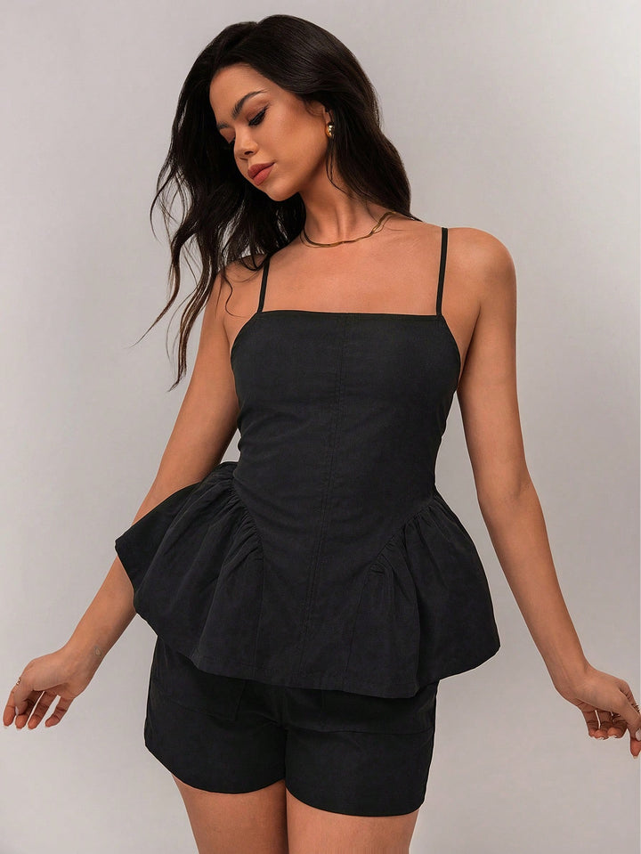 Top SHEIN, negru